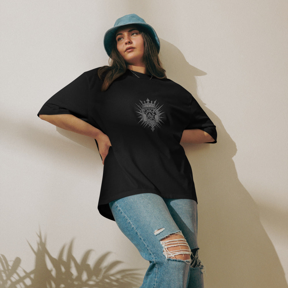 Crown of Disorder – Oversized Tee (Black)