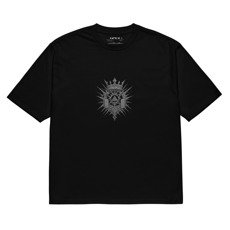 Crown of Disorder –  Oversized Tee (Black)