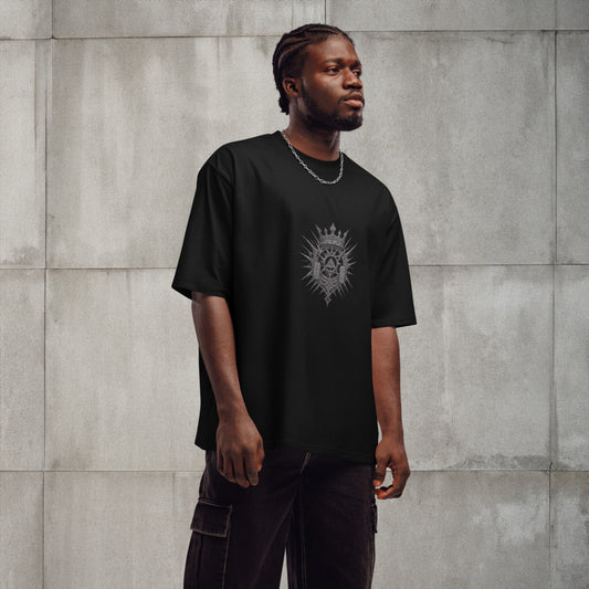Crown of Disorder –  Oversized Tee (Black)